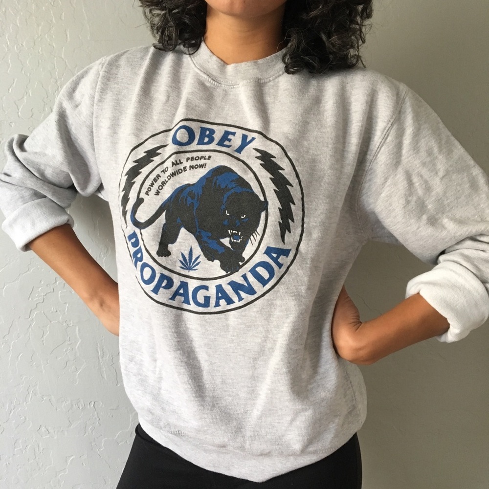 Obey Propaganda Crew Neck Sweatshirt
